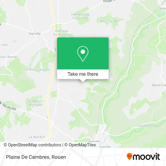 Plaine De Cambres map