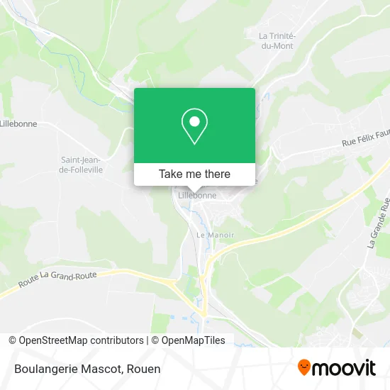 Boulangerie Mascot map