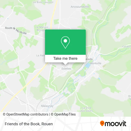 Les Amis Du Livre map