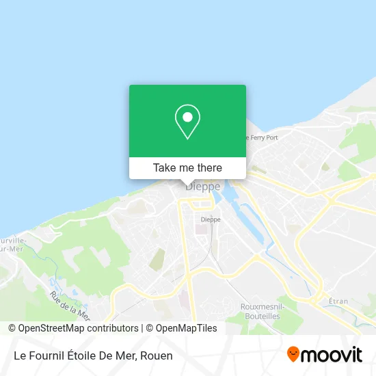 Le Fournil Étoile De Mer map
