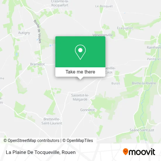 La Plaine De Tocqueville map