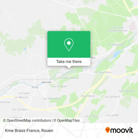 Kme Brass France map