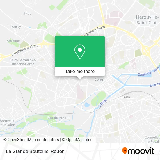 La Grande Bouteille map