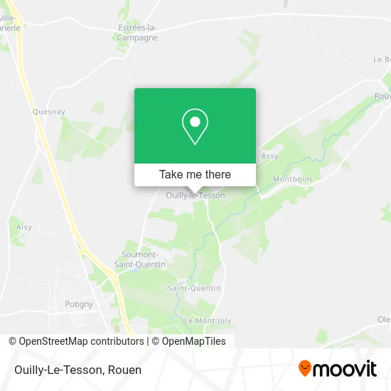 Ouilly-Le-Tesson map