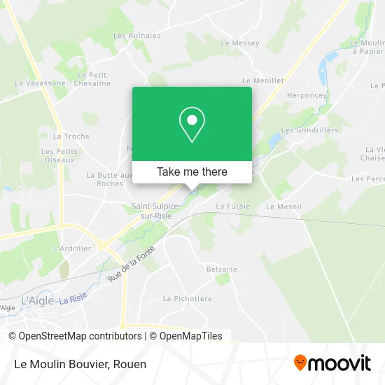 Le Moulin Bouvier map