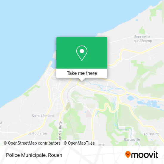 Police Municipale map