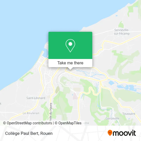 Collège Paul Bert map