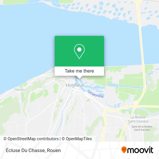 Écluse Du Chasse map