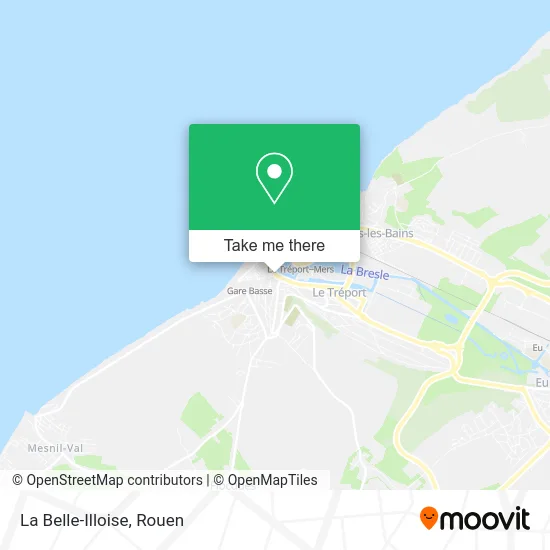 La Belle-Illoise map