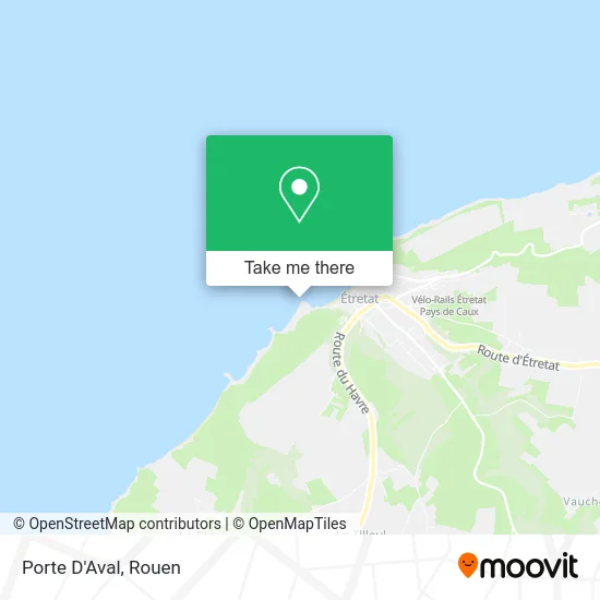Porte D'Aval map