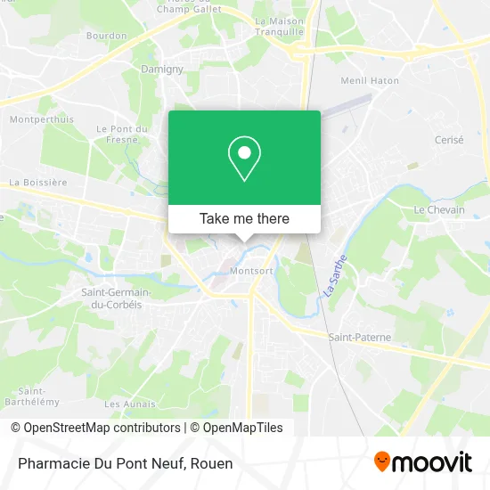 Pharmacie Du Pont Neuf map