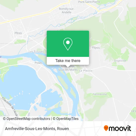 Amfreville-Sous-Les-Monts map