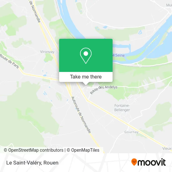 Le Saint-Valéry map