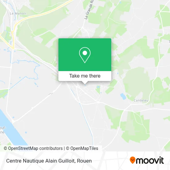 Centre Nautique Alain Guilloit map