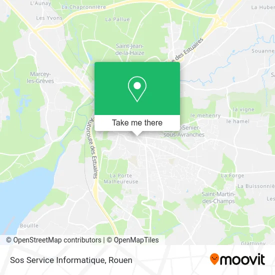 Sos Service Informatique map