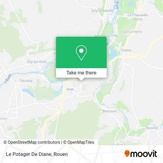 Le Potager De Diane map