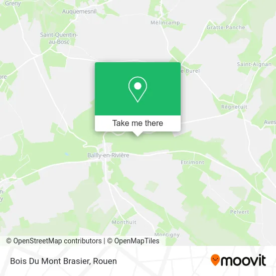 Bois Du Mont Brasier map