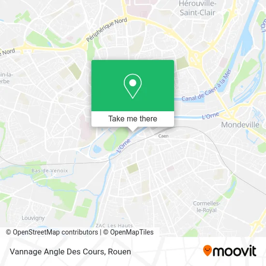 Vannage Angle Des Cours map