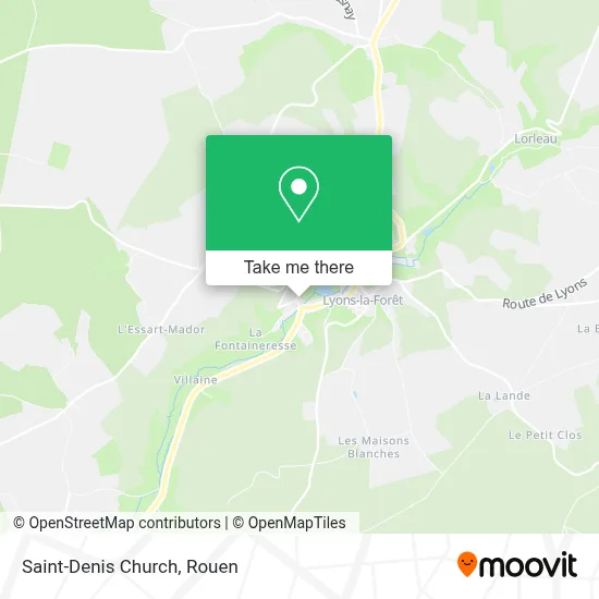 Église Saint-Denis map
