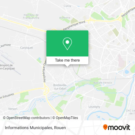 Informations Municipales map