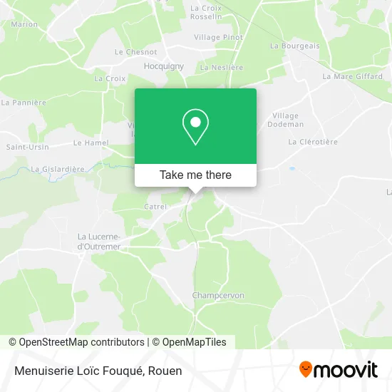 Menuiserie Loïc Fouqué map