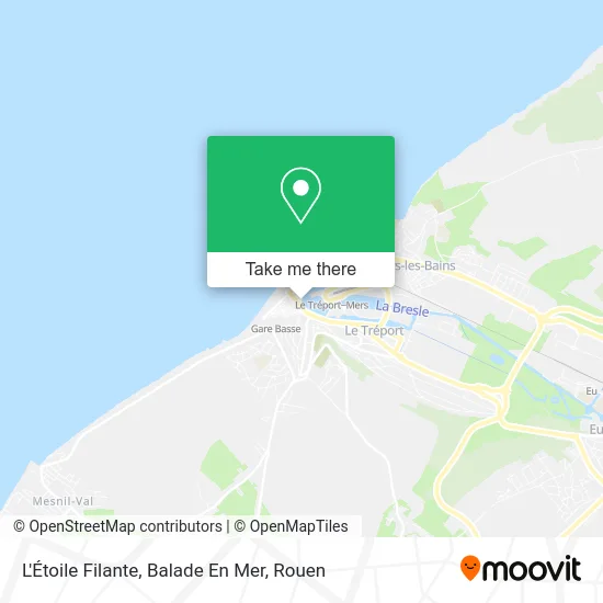 L'Étoile Filante, Balade En Mer map