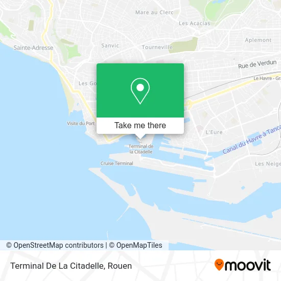 Terminal De La Citadelle map