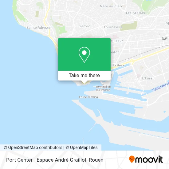 Port Center - Espace André Graillot map