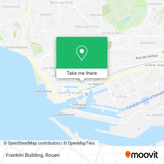 Franklin Building map