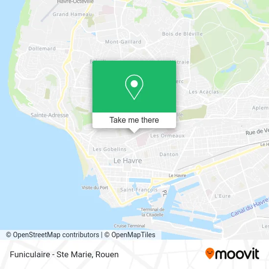 Funiculaire - Ste Marie map