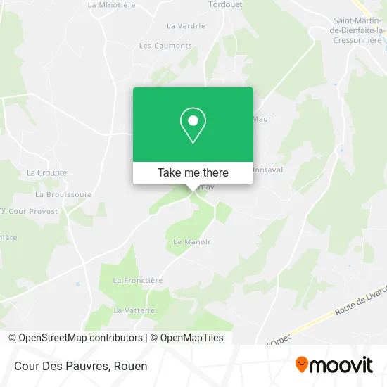 Cour Des Pauvres map