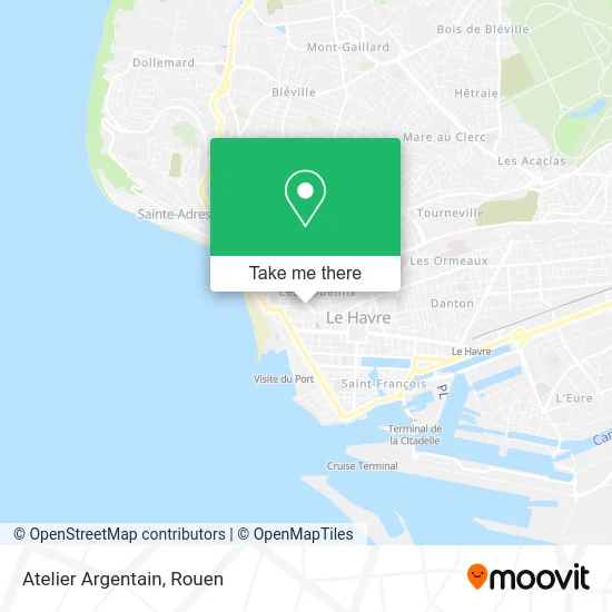 Atelier Argentain map