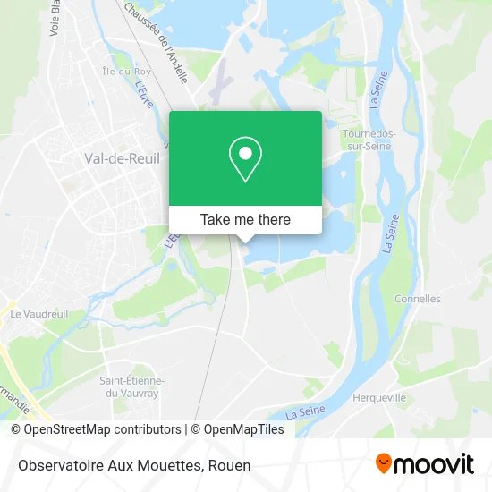 Observatoire Aux Mouettes map