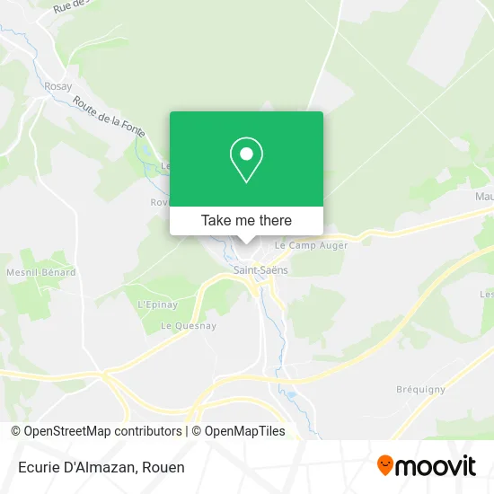 Ecurie D'Almazan map