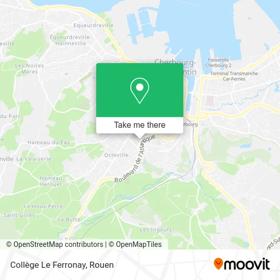 Collège Le Ferronay map