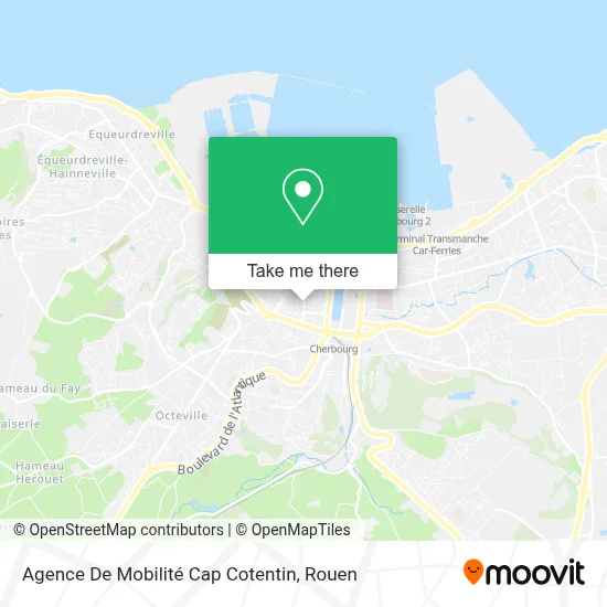 Agence De Mobilité Cap Cotentin map