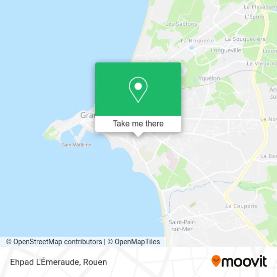 Ehpad L'Émeraude map