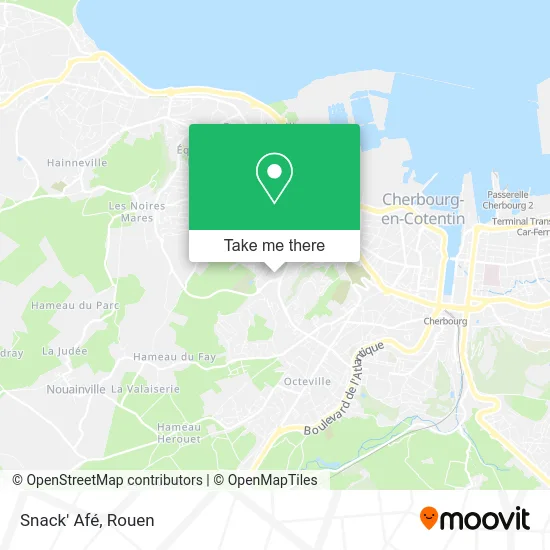 Snack' Afé map