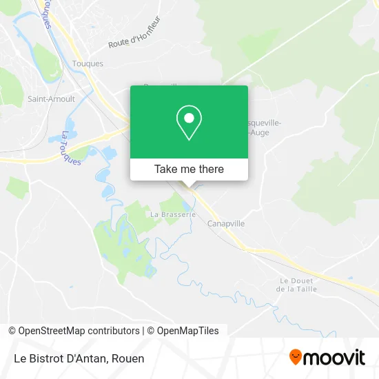 Le Bistrot D'Antan map