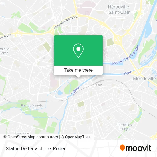 Statue De La Victoire map