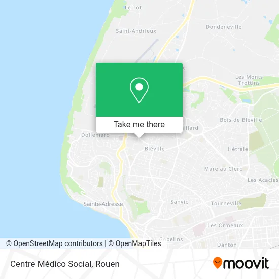 Centre Médico Social map