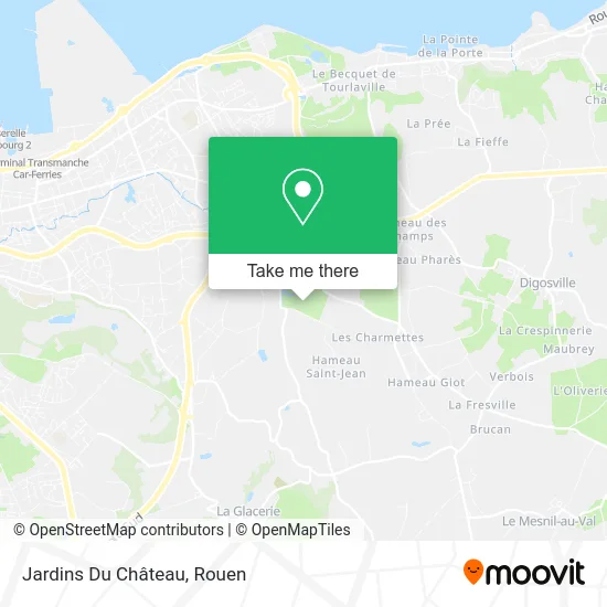 Jardins Du Château map