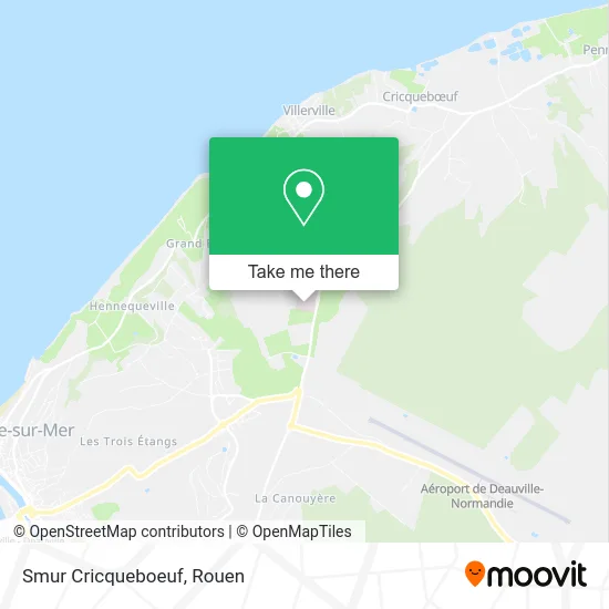 Smur Cricqueboeuf map