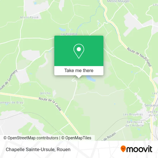 Chapelle Sainte-Ursule map