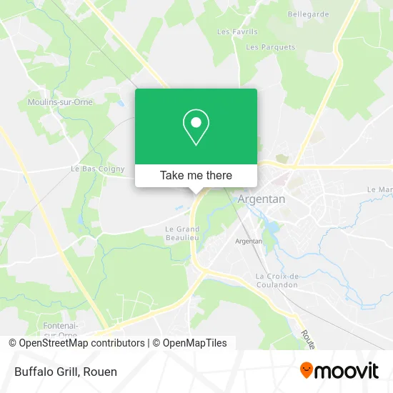 Buffalo Grill map