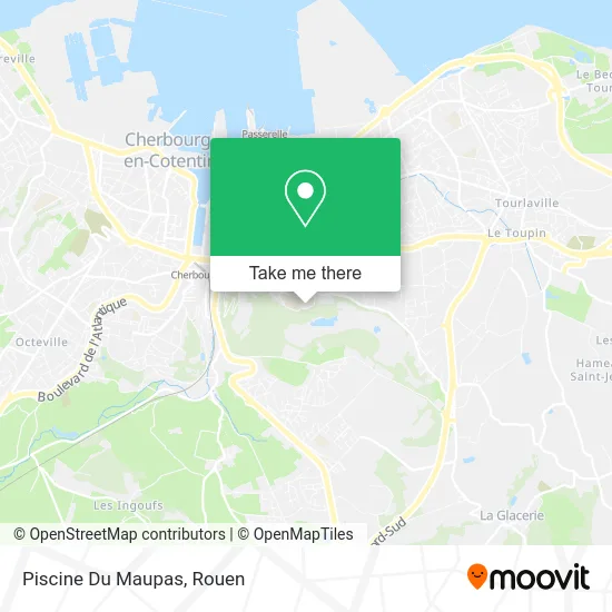 Piscine Du Maupas map