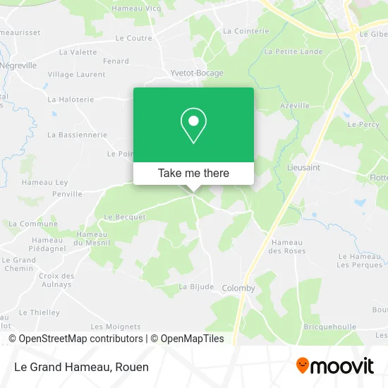 Le Grand Hameau map