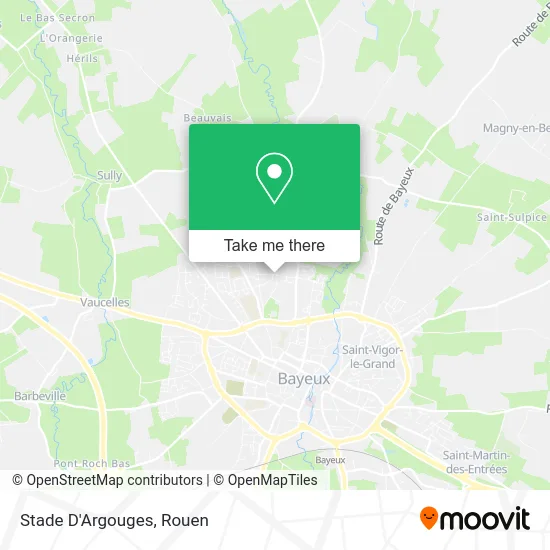 Stade D'Argouges map