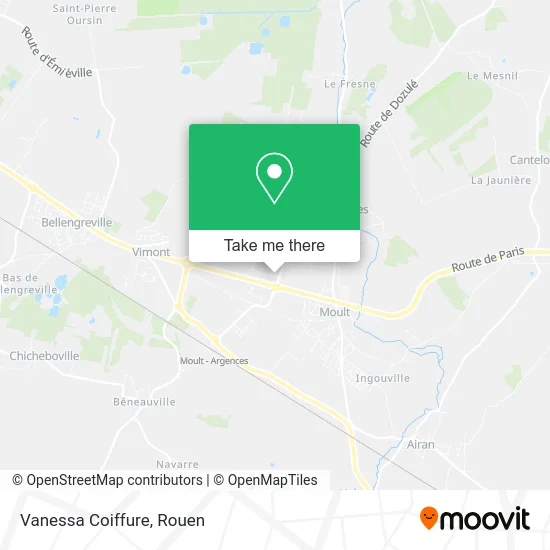 Vanessa Coiffure map