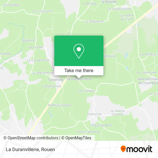 La Duranvillerie map